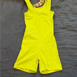 SET Active Neon Yellow Romper